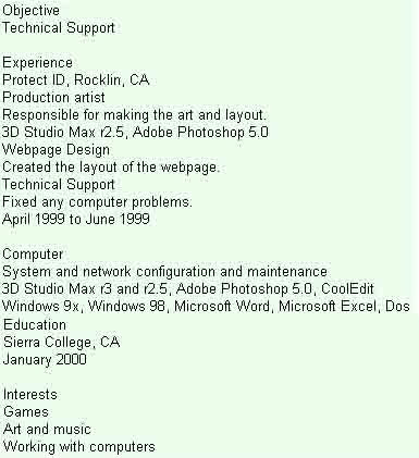 mc mcse resume blunders