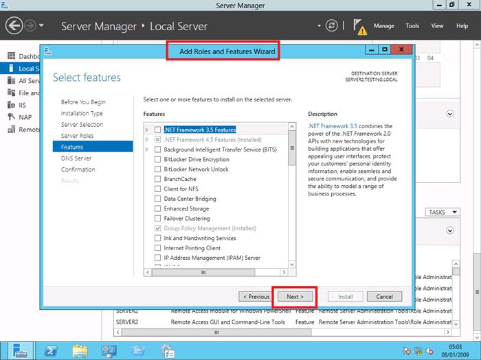 Windows Server 2012 DNS Installation