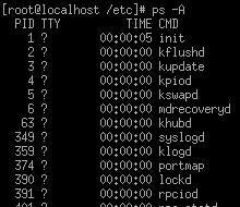 ps command