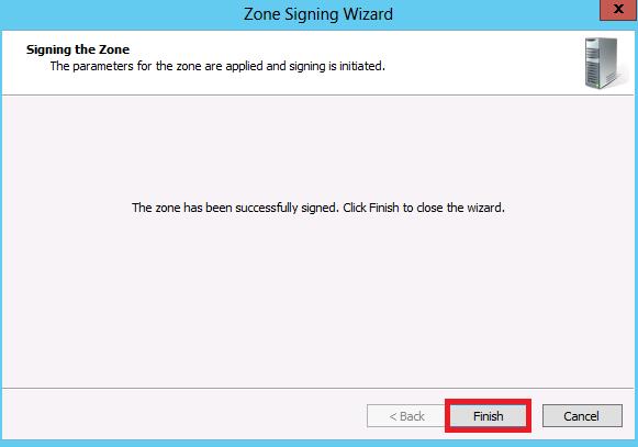 Digitally Signing Private DNS Server Zone Data