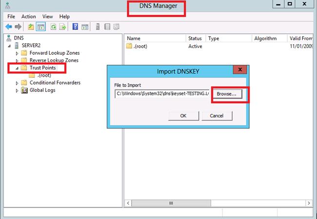 Digitally Signing Private DNS Server Zone Data