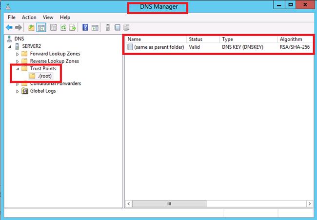 Importing DNSSec Public Keys